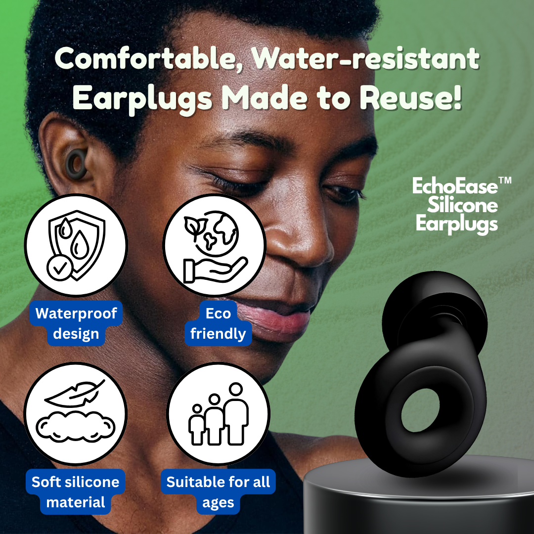 EchoEase™ Silicone Earplugs