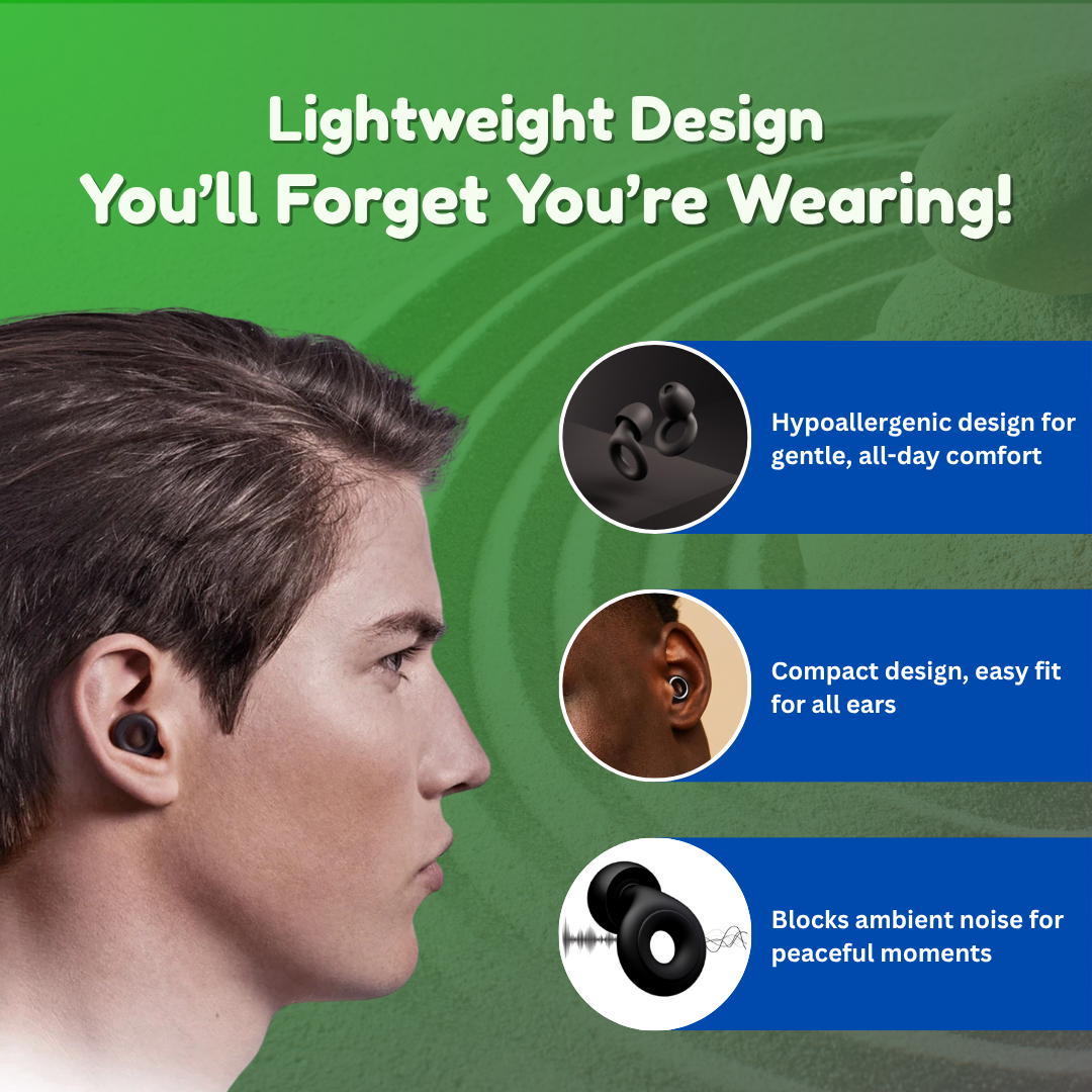 EchoEase™ Silicone Earplugs